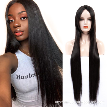 Long Straight Women Synthetic Cosplay Wigs Hair Blue Pink Ombre Wigs for Women Perruque Perucas Halloween Wholesale 40 Inch